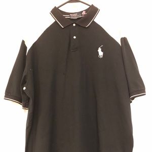 Men’s Black and White Polo shirt